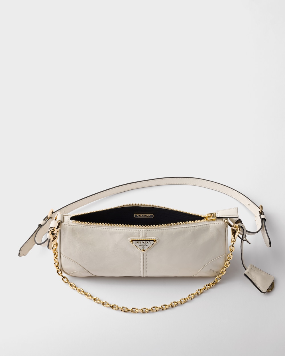 Prada Re-Edition 2002 Medium Leather Shoulder Bag - Image 3